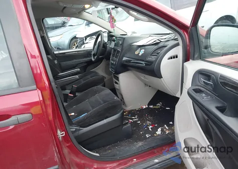 2014 Dodge Grand Caravan American Value Pkg из США, поврежденный, VIN 2C4RDGBGXER420859